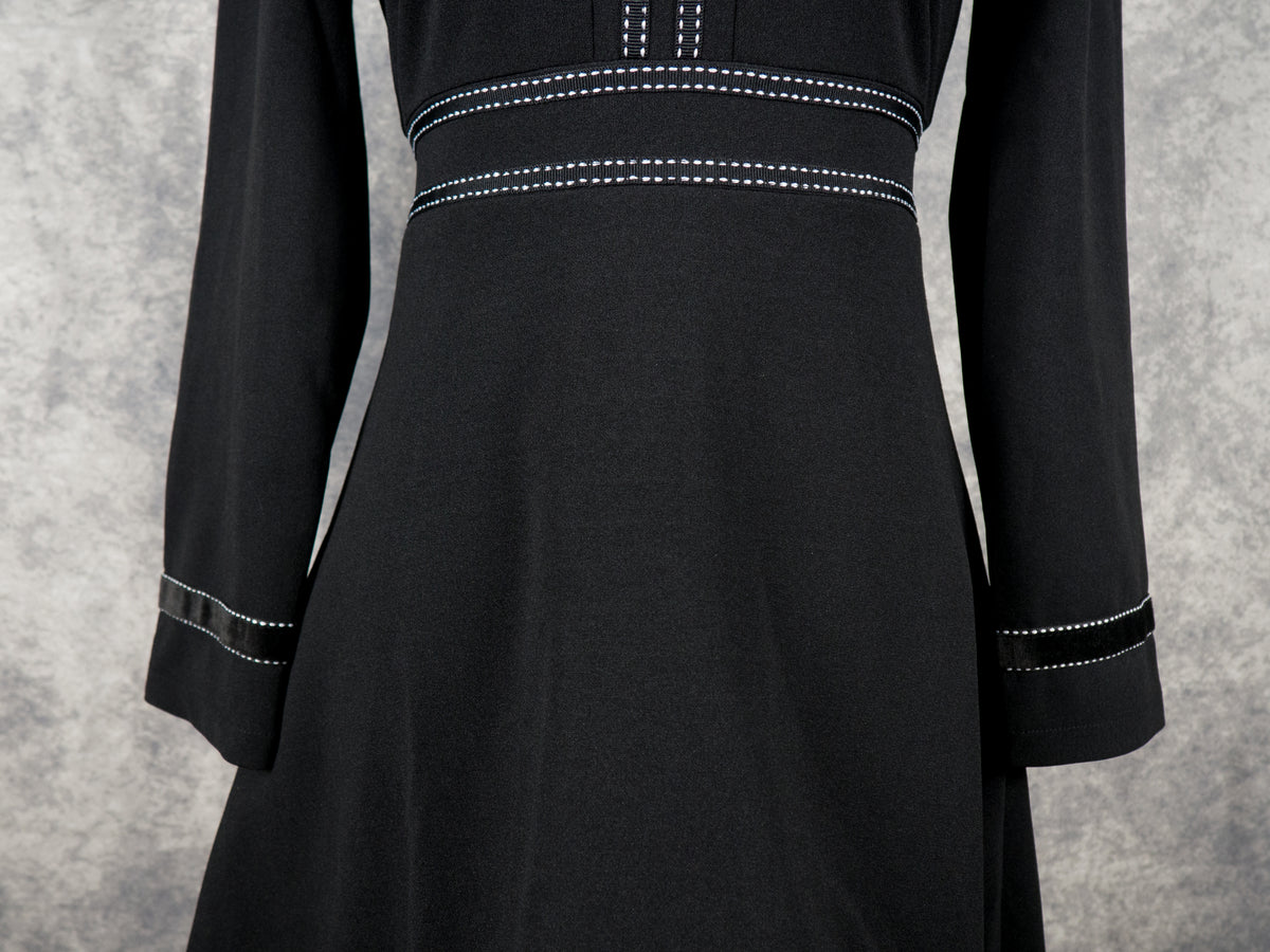 Black Dahlia Swing Dress