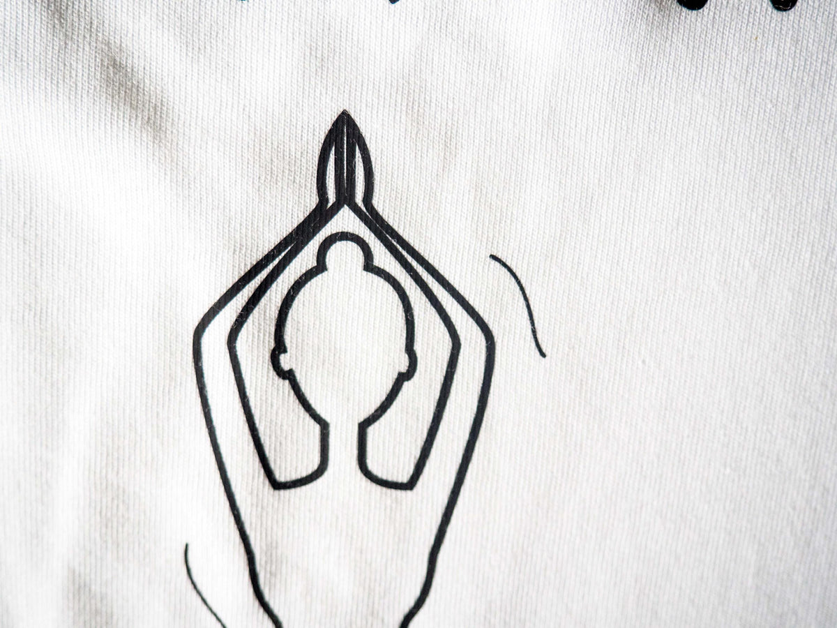 Yoga Not A Phase Soft Comfy Organic Cotton Woman Black and White T-shirt, Woman Yogi Short Sleeve Shirt, Yoga Teacher Present Gift Top