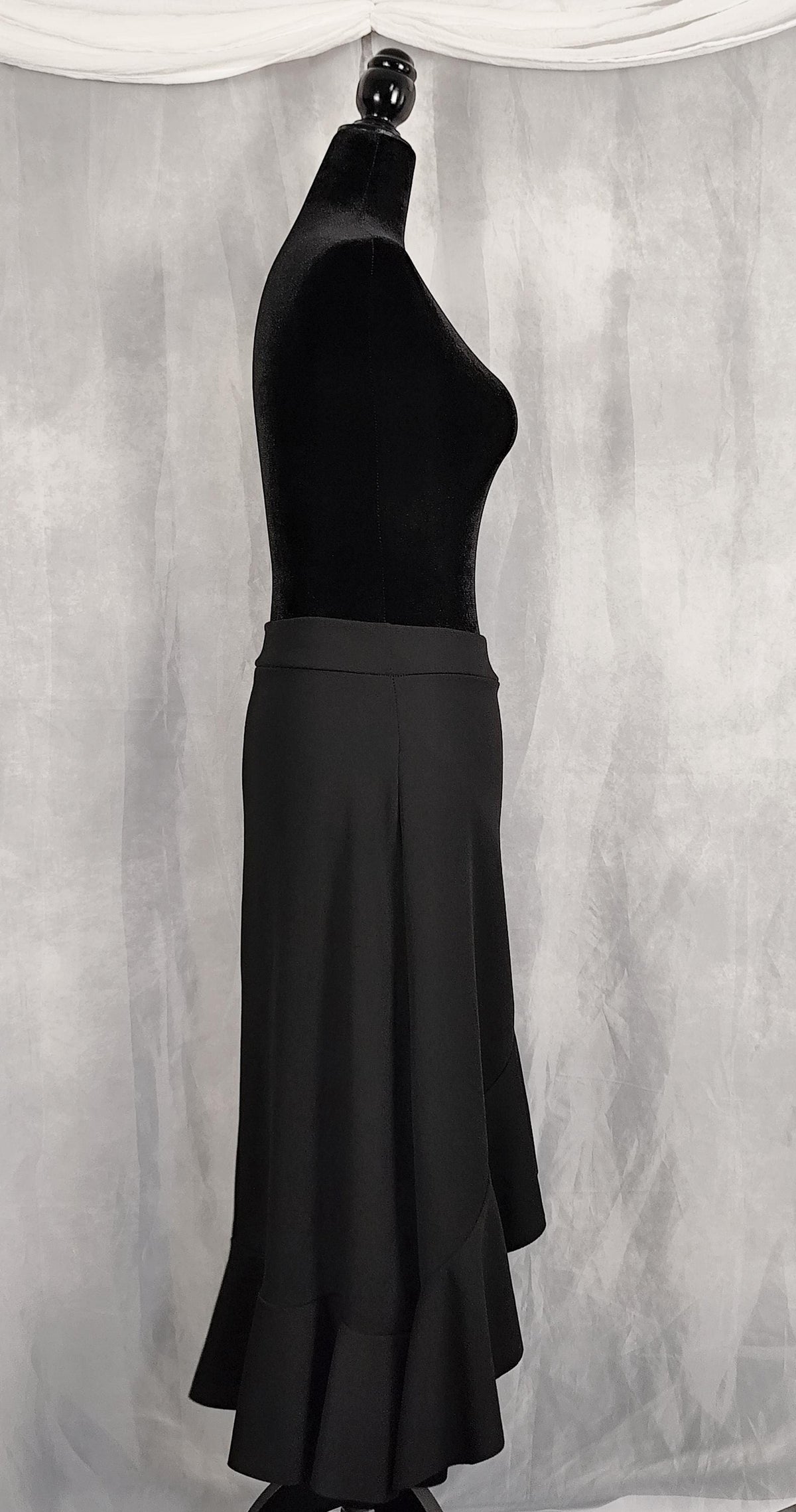 Elegant Gothic Asymmetrical Skirt