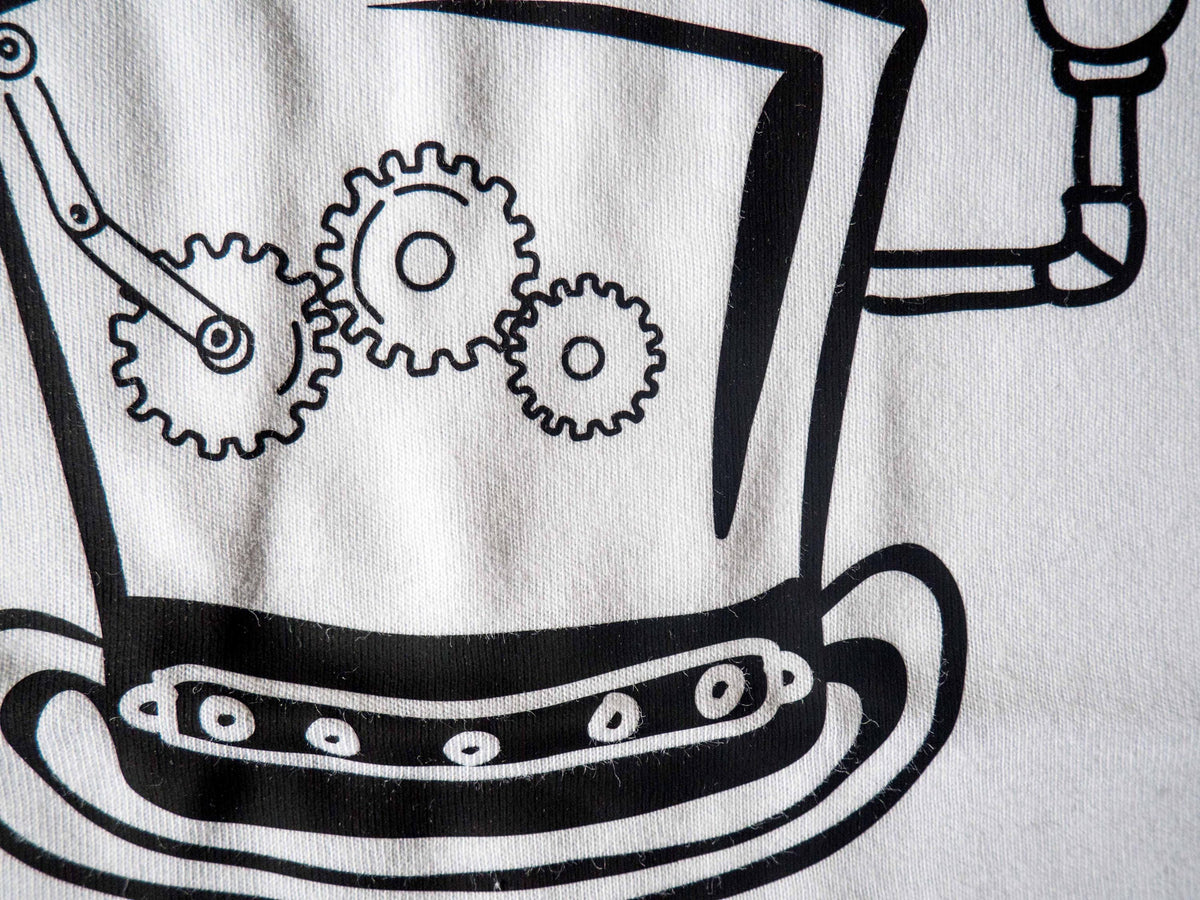 T-shirt Steampunk Is Not A Phase, Algodão Orgânico, com Desenho Steampunk Vitoriano, Presente Perfeito para Steampunker